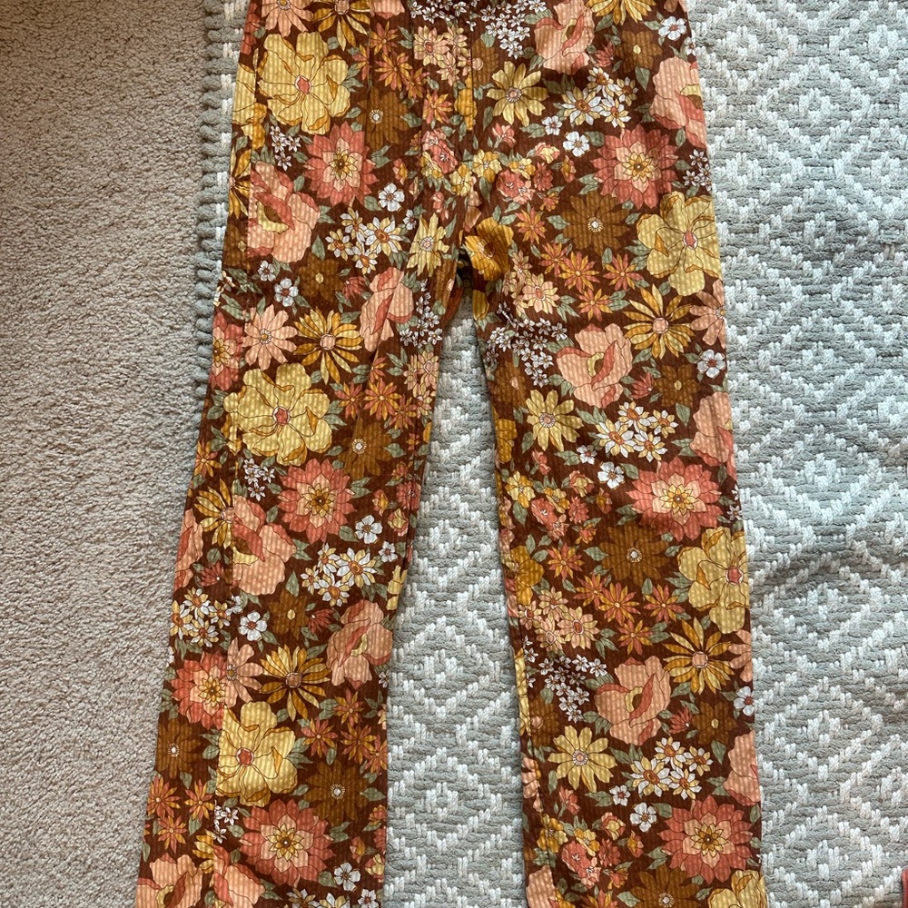 Billabong x The Salty Blonde Floral High-Waisted Pants – Size 30